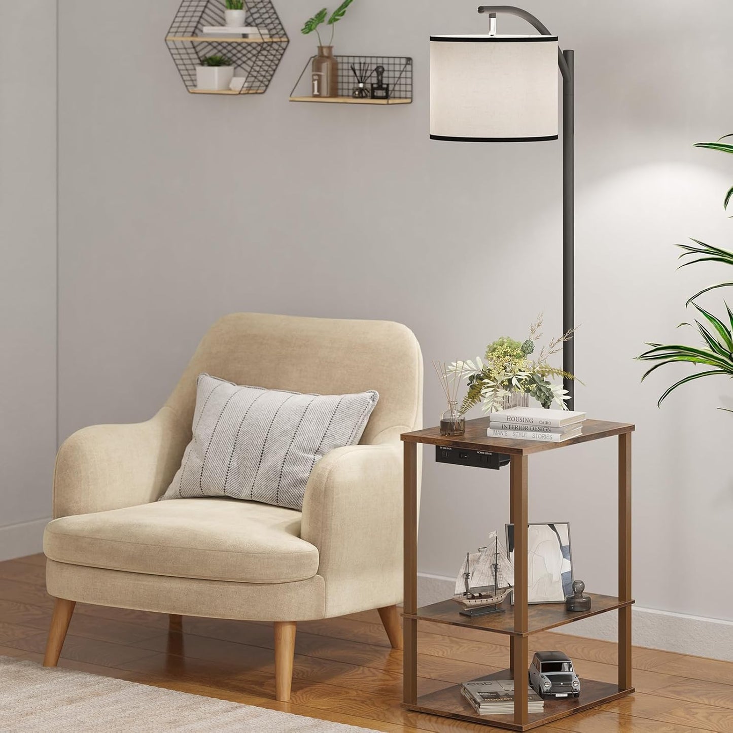 🔋 Multi-Device Charging Station with Shelves 🖥️📱 | Adjustable Temperature Control 🌡️ | Organize & Charge All Your Devices in One Place ⚡