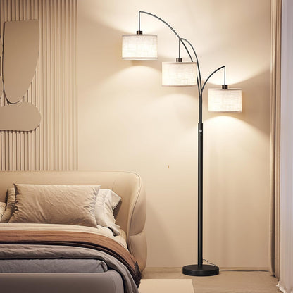 ✨ Standing & Hanging Modern Floor Lamp 🌿 | Mid-Century Style for Bedroom & Living Room 🏡 | Adjustable Height & Soft, Cozy Lighting 🌙