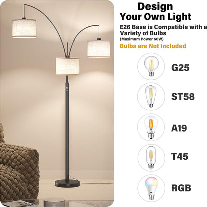 ✨ Standing & Hanging Modern Floor Lamp 🌿 | Mid-Century Style for Bedroom & Living Room 🏡 | Adjustable Height & Soft, Cozy Lighting 🌙